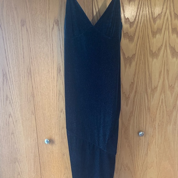 Lovers and Friends Rebel slip dress dark green velvet - Picture 8 of 9